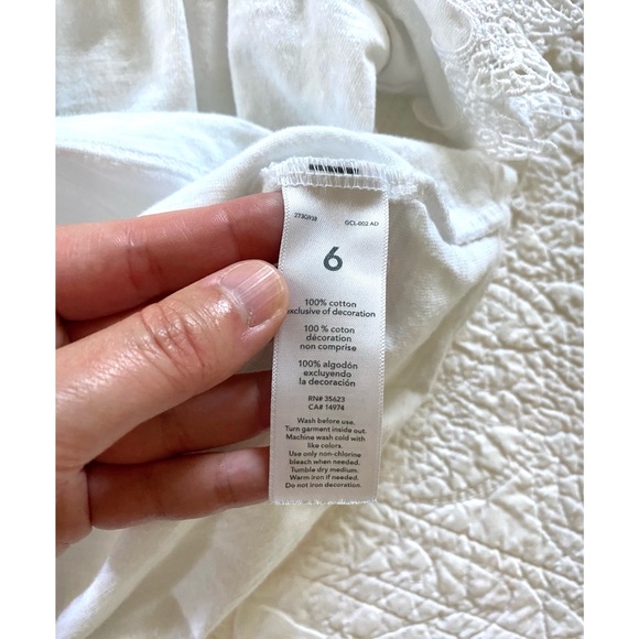 Carters Embroidered Detail Tee - Picture 7 of 8